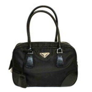 PRADA Nylon Handbag Black